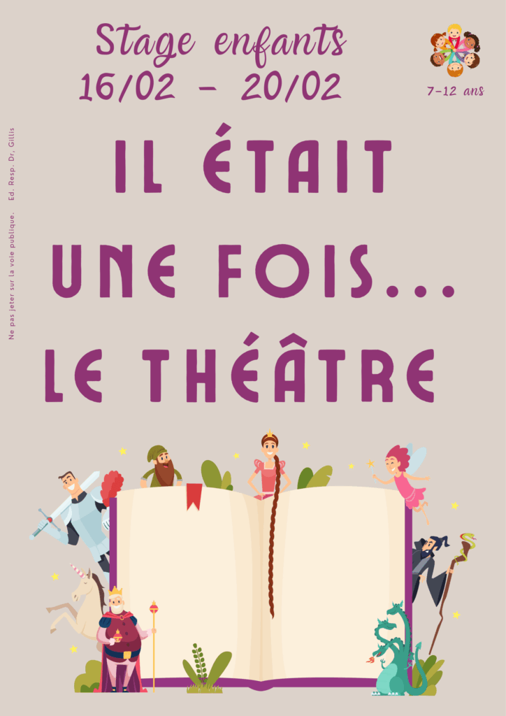 Stage de théâtre pour les enfants